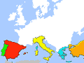 Географический тетрис: Европа
