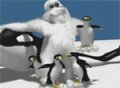 Снежками по пингвинам